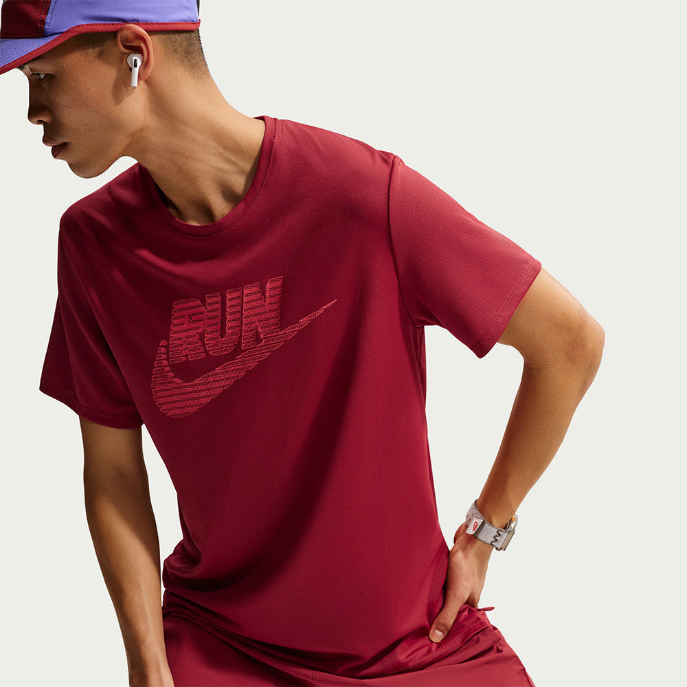 NIKE Miler Dri-FIT UV Protection Men's Running T-Shirt - Supersports Thailand Supersports Thailand