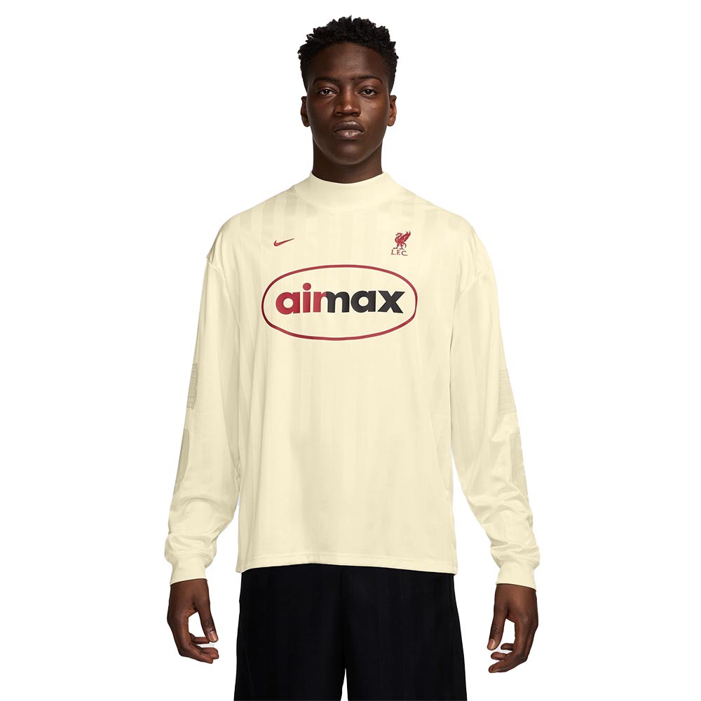 NIKE Liverpool FC Culture of Football Special Edition Long-Sleeve เสื้อยืดฟุตบอลผู้ชาย