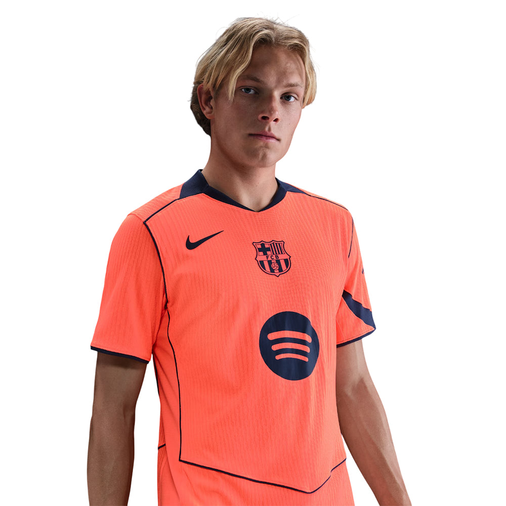 NIKE เสื้อแข่งผู้ชายทีมบาร์เซโลน่า ชุดที่สาม เกรด Match ฤดูกาล 2025/26