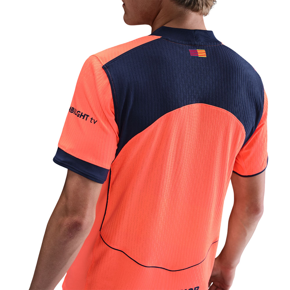 NIKE เสื้อแข่งผู้ชายทีมบาร์เซโลน่า ชุดที่สาม เกรด Match ฤดูกาล 2025/26