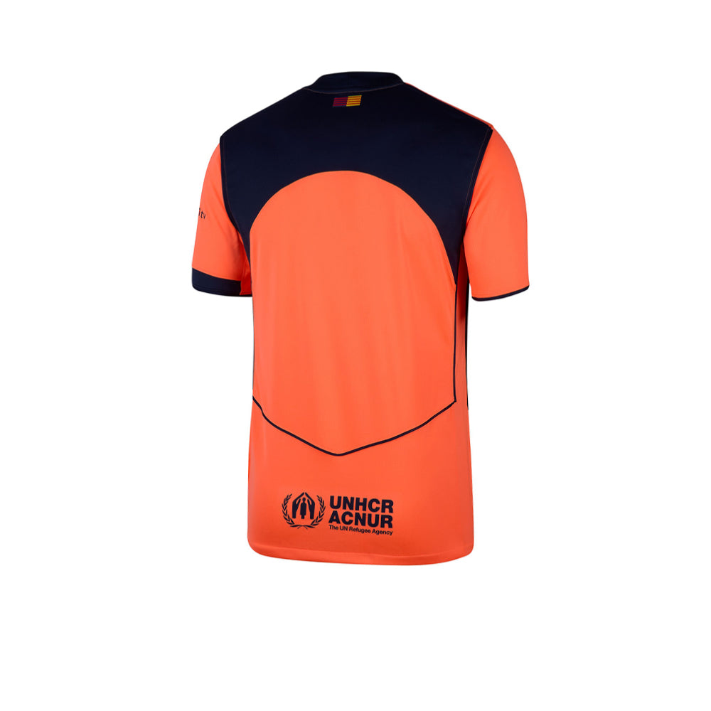 NIKE เสื้อแข่งผู้ชายทีมบาร์เซโลน่า ชุดที่สาม เกรด Stadium ฤดูกาล 2025/26