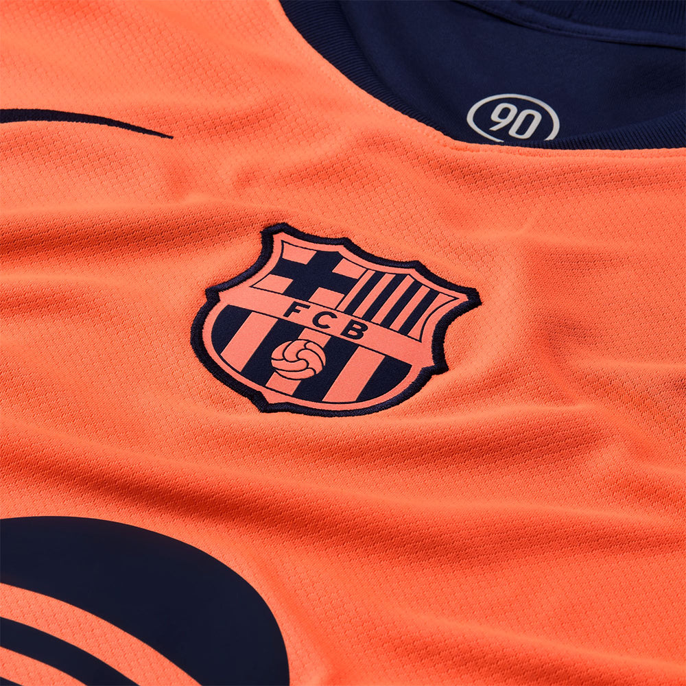 NIKE เสื้อแข่งผู้ชายทีมบาร์เซโลน่า ชุดที่สาม เกรด Stadium ฤดูกาล 2025/26