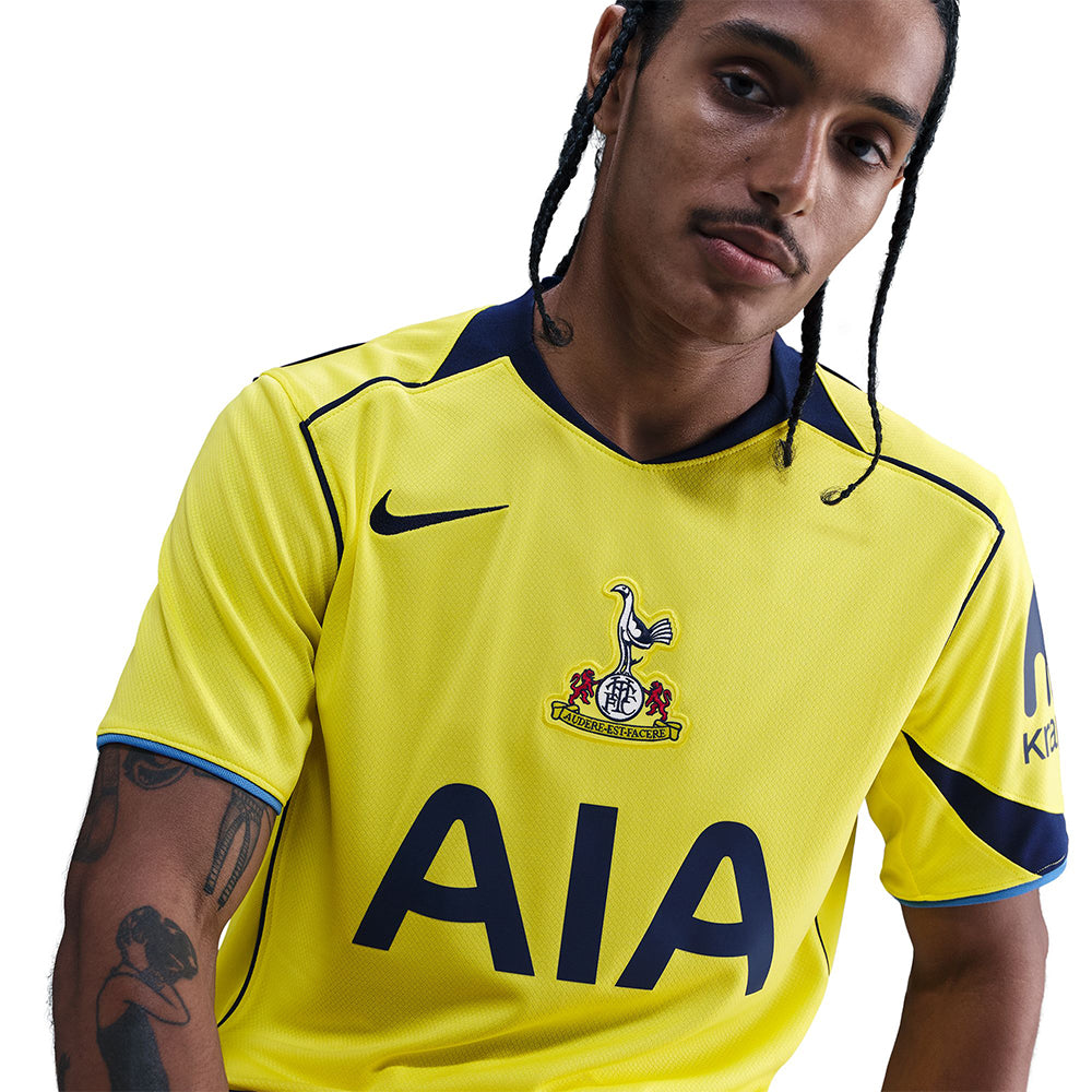 NIKE เสื้อแข่งผู้ชายทีมทอตนัมฮอตสเปอร์ ชุดที่สาม เกรด Stadium ฤดูกาล 2025/26