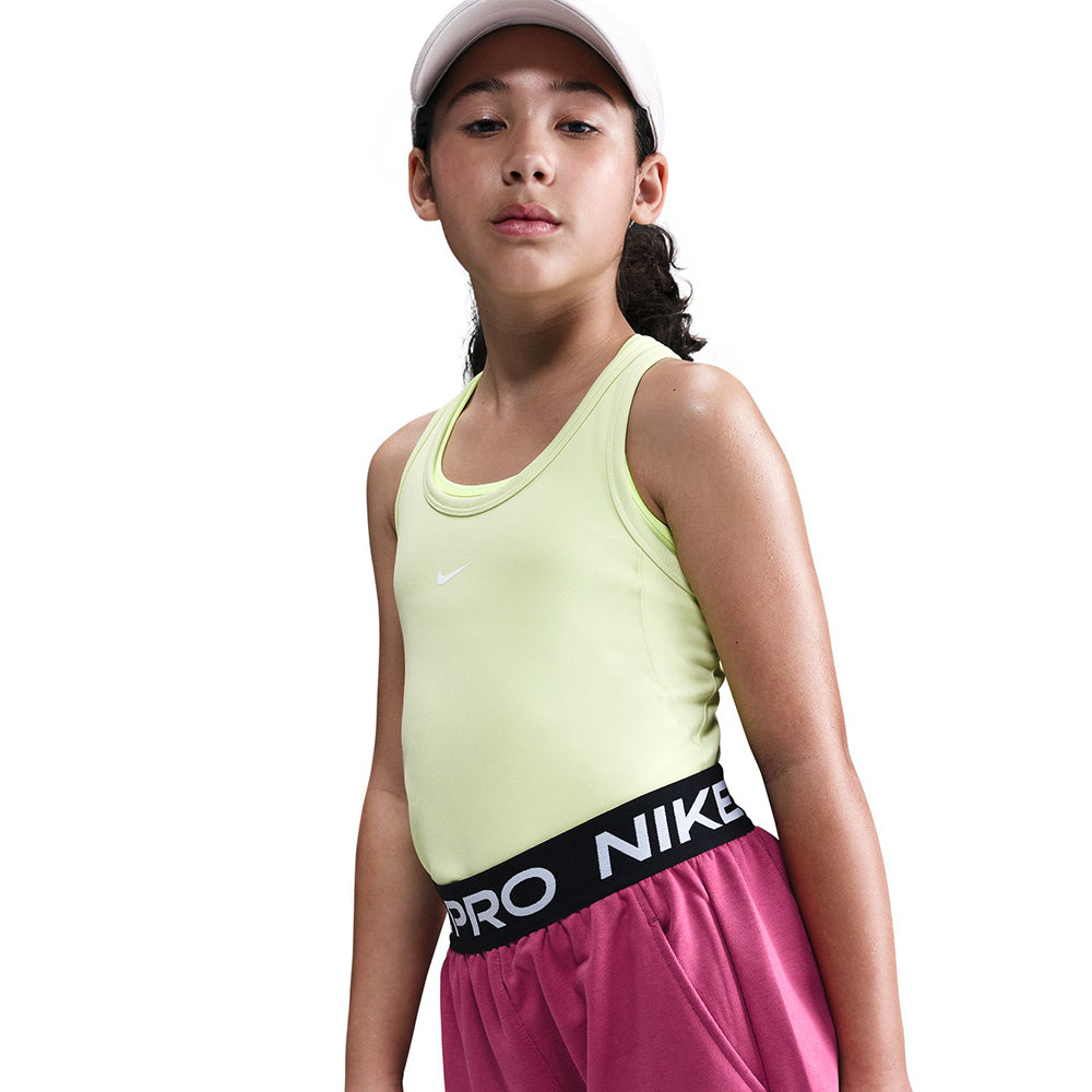 NIKE Pro Fleece กางเกงออกกำลังกายขาสั้นเด็กผู้หญิง