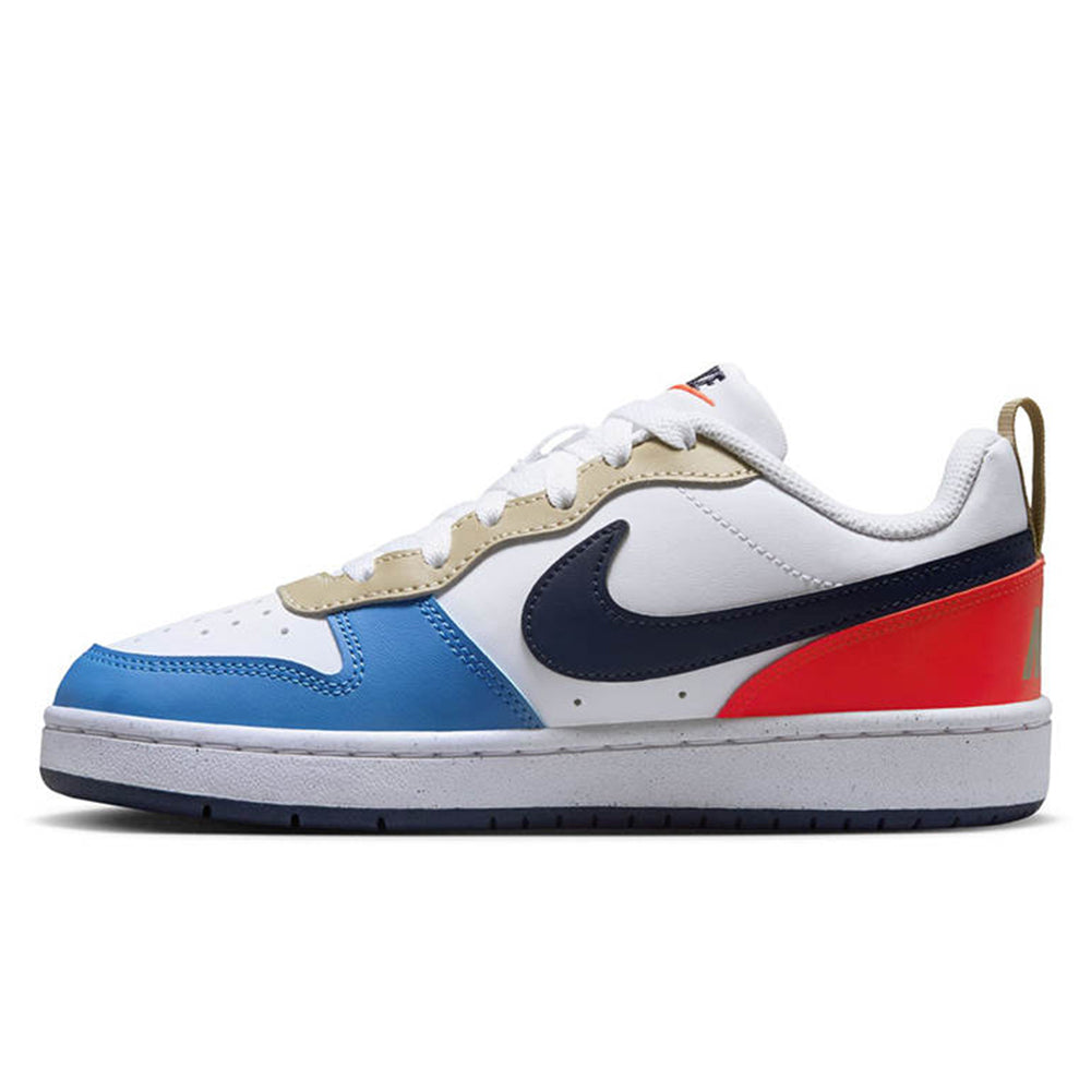 NIKE Court Borough Low Recraft รองเท้าลำลองเด็กผู้ชาย