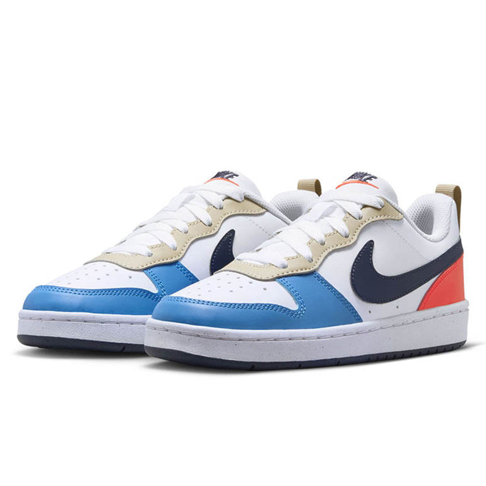NIKE Court Borough Low Recraft รองเท้าลำลองเด็กผู้ชาย
