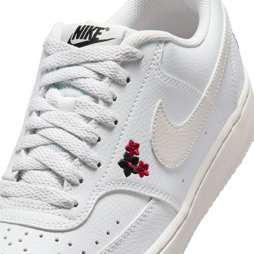 NIKE Court Vision Low SE "Stitched Floral" Women's Lifestyle Shoes Supersports Thailand