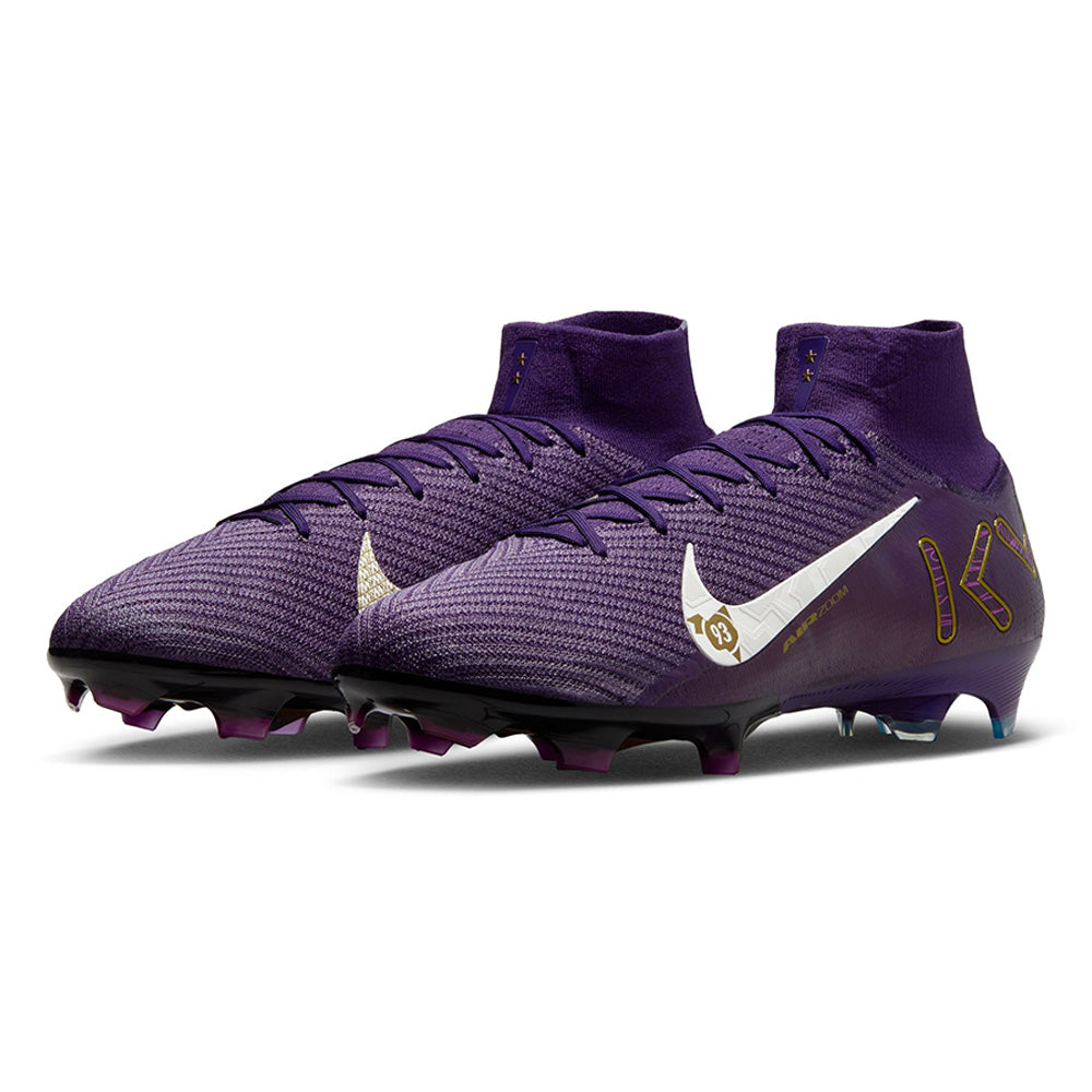 NIKE Mercurial Superfly 10 Elite 'Kylian Mbappé' FG รองเท้าฟุตบอลผู้ชาย