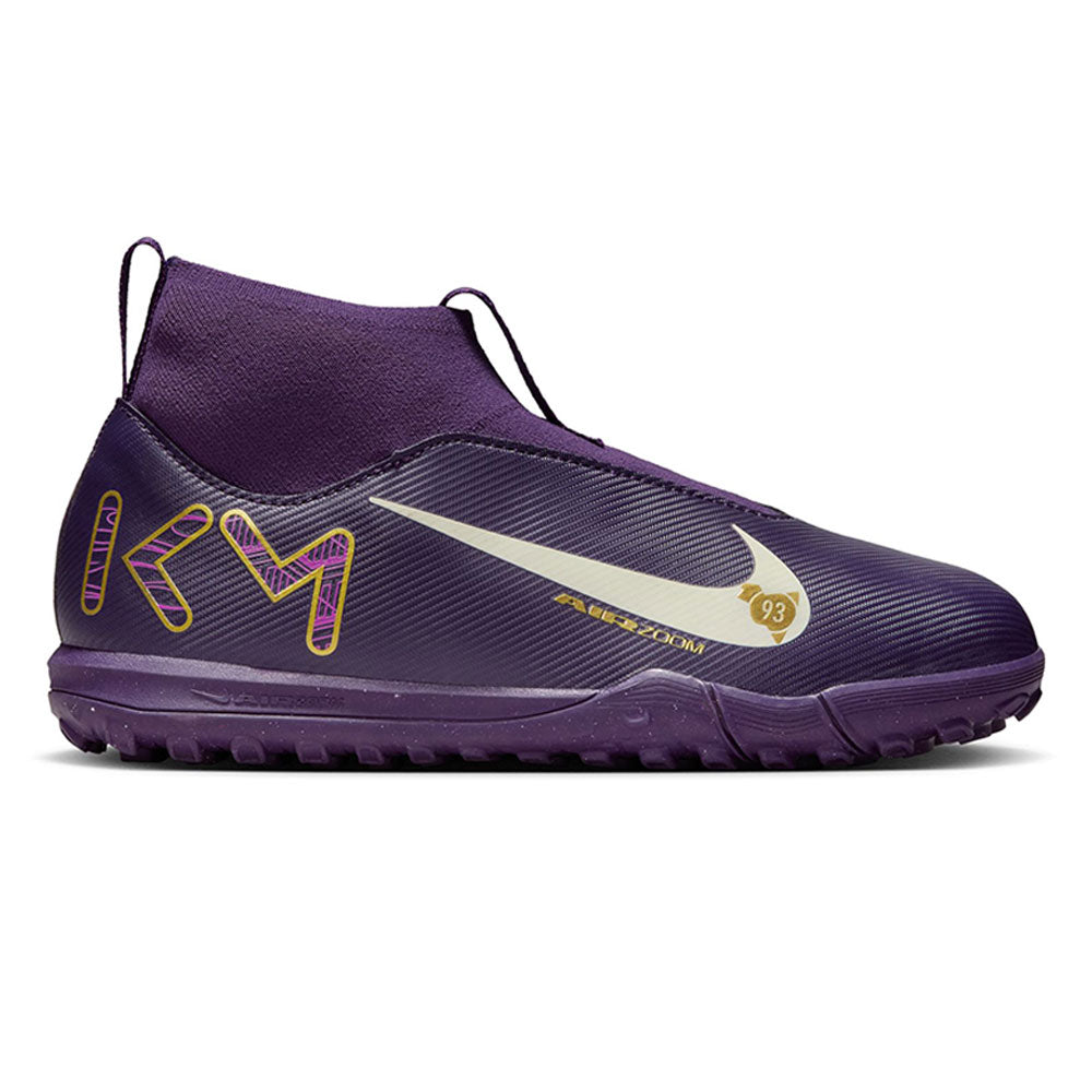 NIKE Mercurial Superfly 10 Academy "Kylian Mbappé" TF High-Top Kids Football Shoes