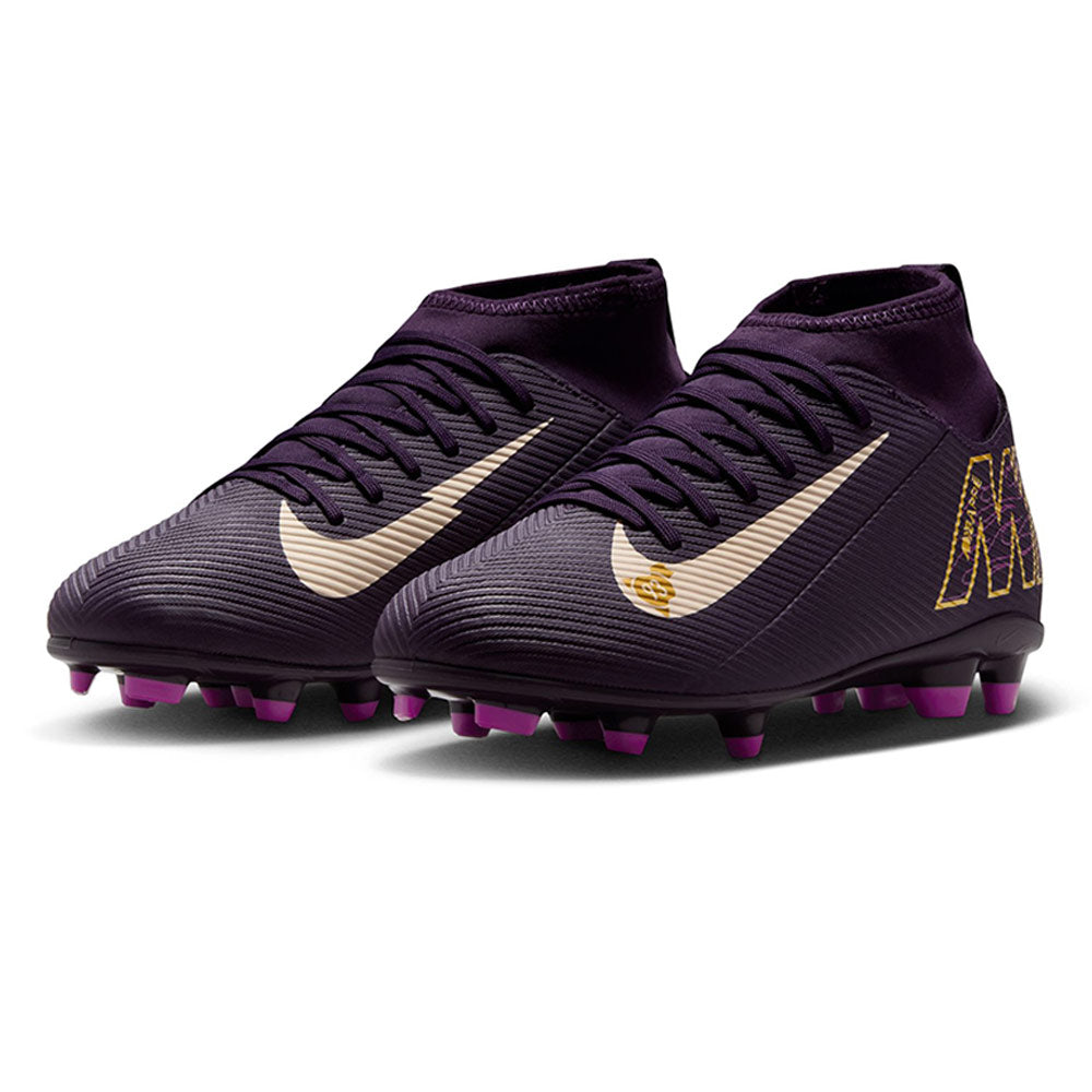 NIKE Mercurial Superfly 10 Club "Kylian Mbappé" MG High-Top รองเท้าฟุตบอลเด็ก