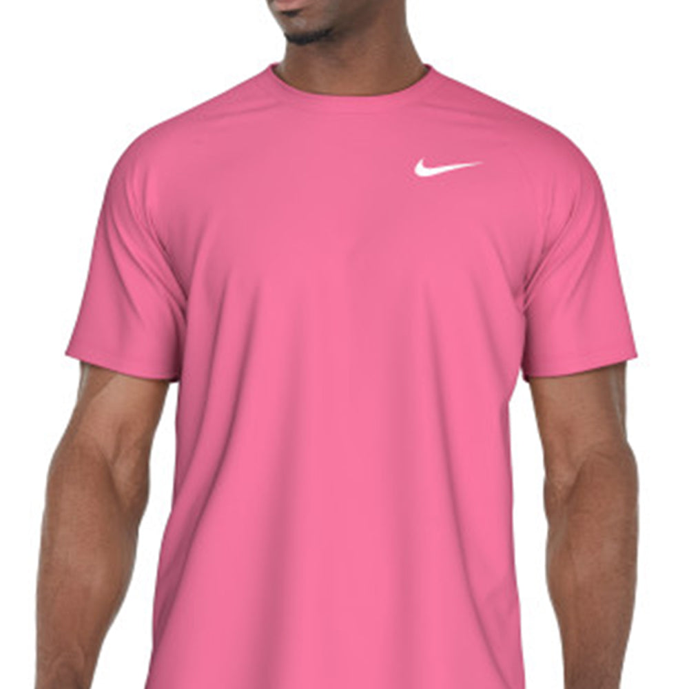NIKE Essential Short Sleeve Hydroguard เสื้อว่ายน้ำผู้ชาย