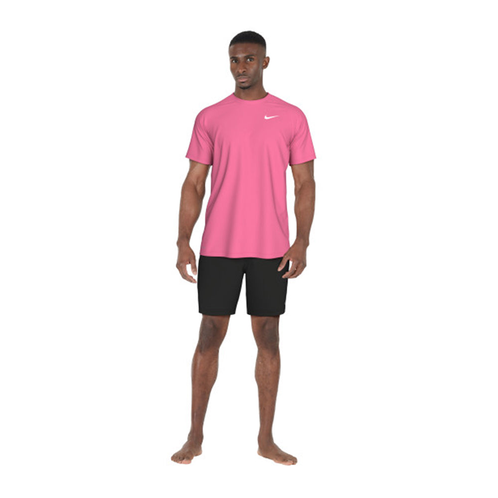NIKE Essential Short Sleeve Hydroguard เสื้อว่ายน้ำผู้ชาย