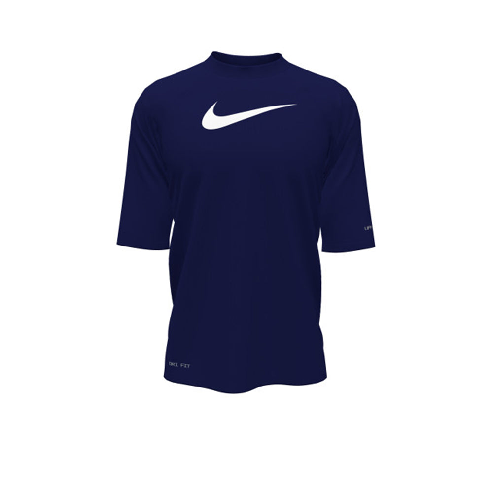 NIKE Dri-FIT Short Sleeve Hydroguard เสื้อว่ายน้ำเด็กผู้ชาย