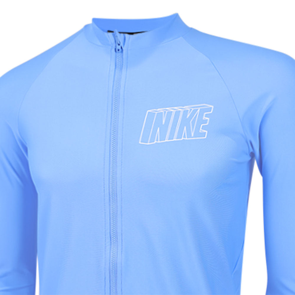 NIKE Essential Long-Sleeve Full-Zip เสื้อรัชการ์ดผู้ชาย