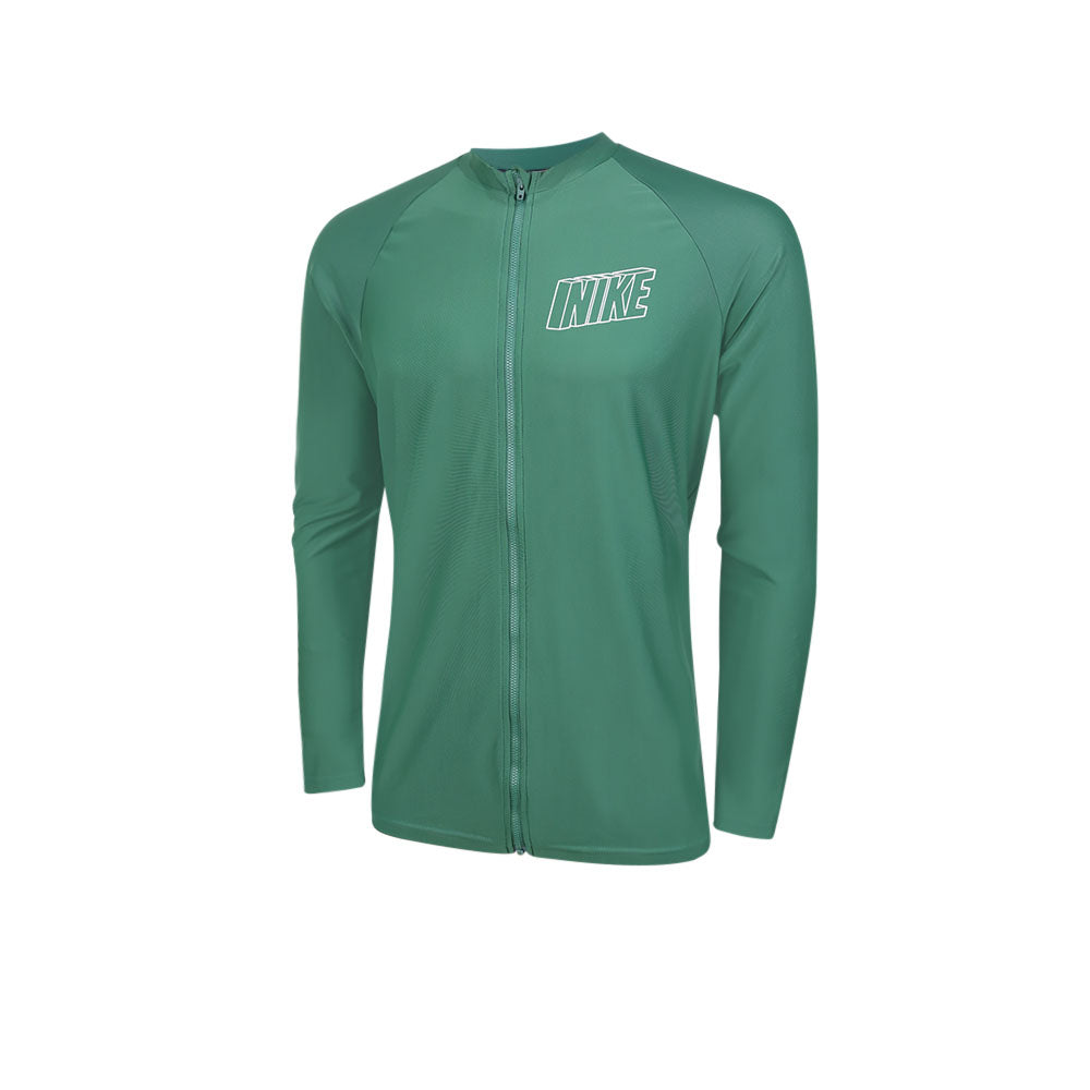 NIKE Essential Long-Sleeve Full-Zip เสื้อรัชการ์ดผู้ชาย