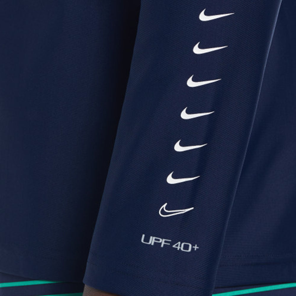 NIKE Essential Long-Sleeve Full-Zip เสื้อรัชการ์ดผู้ชาย