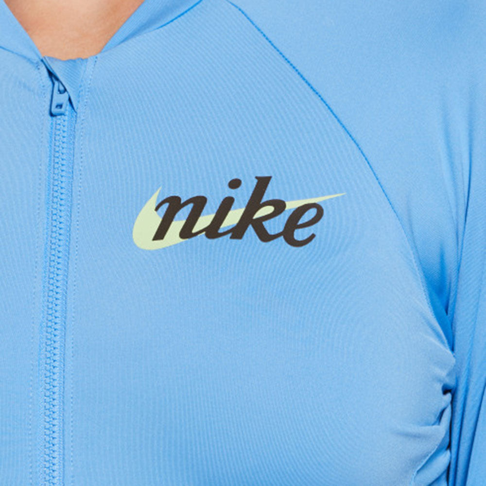 NIKE Essential Long-Sleeve Zip เสื้อรัชการ์ดผู้หญิง