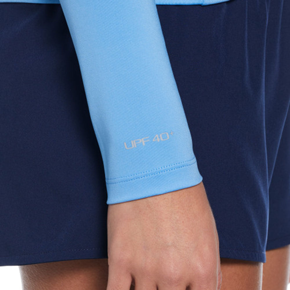 NIKE Essential Long-Sleeve Zip Women's Rashguard