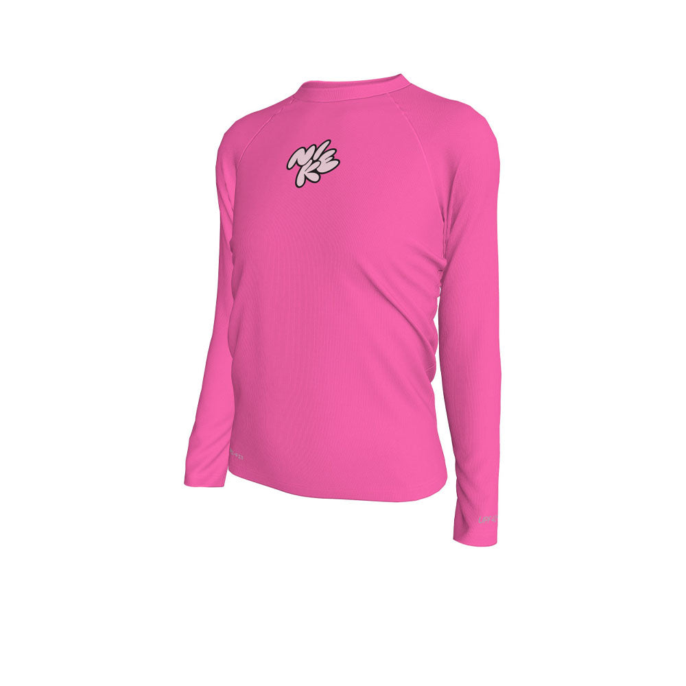 NIKE Long-Sleeve Hydroguard เสื้อรัชการ์ดเด็กผู้หญิง