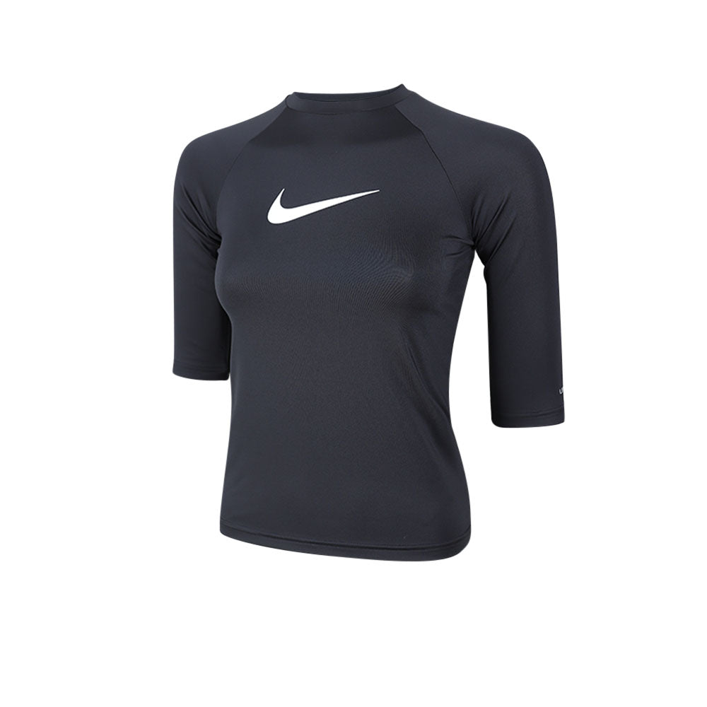 NIKE Short-Sleeve Hydroguard เสื้อรัชการ์ดเด็กผู้หญิง