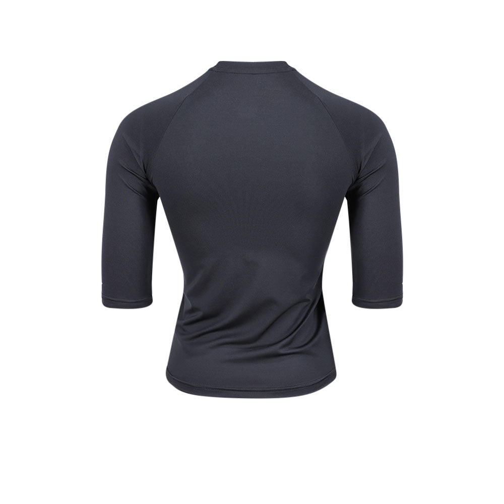 NIKE Short-Sleeve Hydroguard เสื้อรัชการ์ดเด็กผู้หญิง