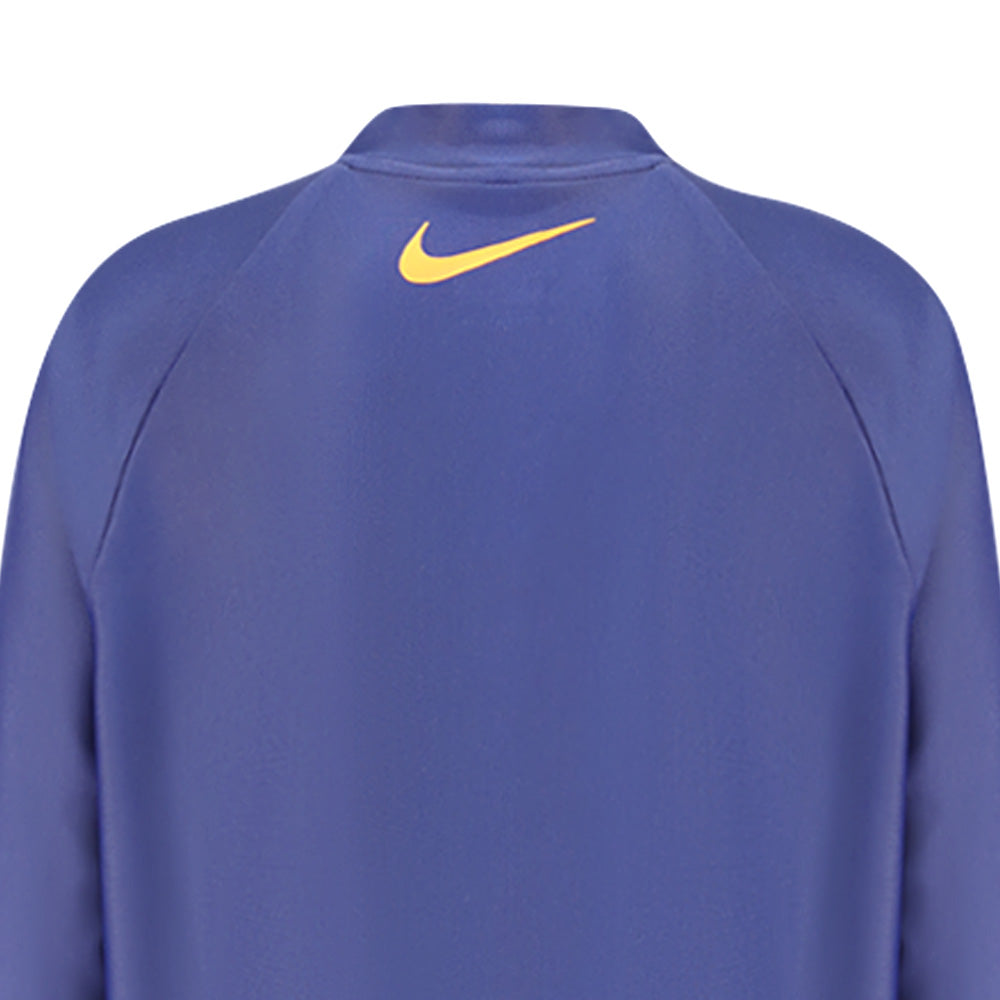 NIKE Long-Sleeve Zip Hydroguard Boys Rashguard