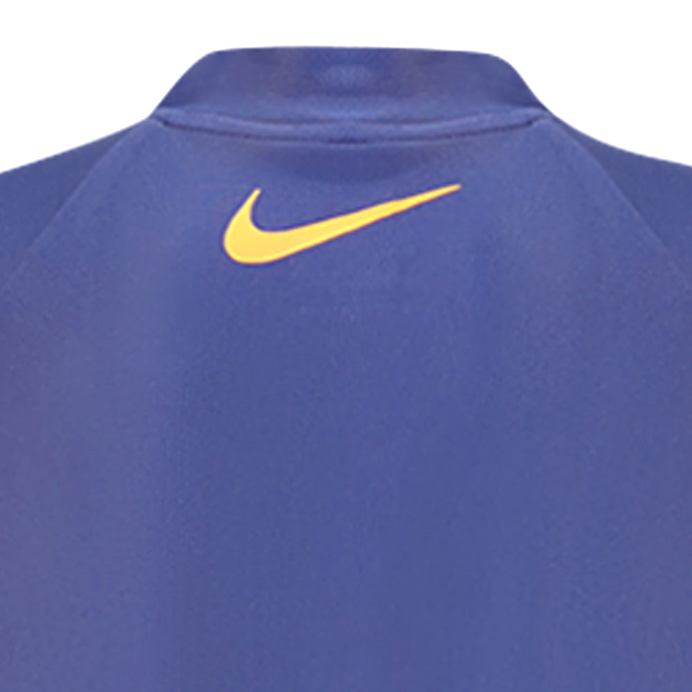 NIKE Long-Sleeve Zip Hydroguard Boys Rashguard
