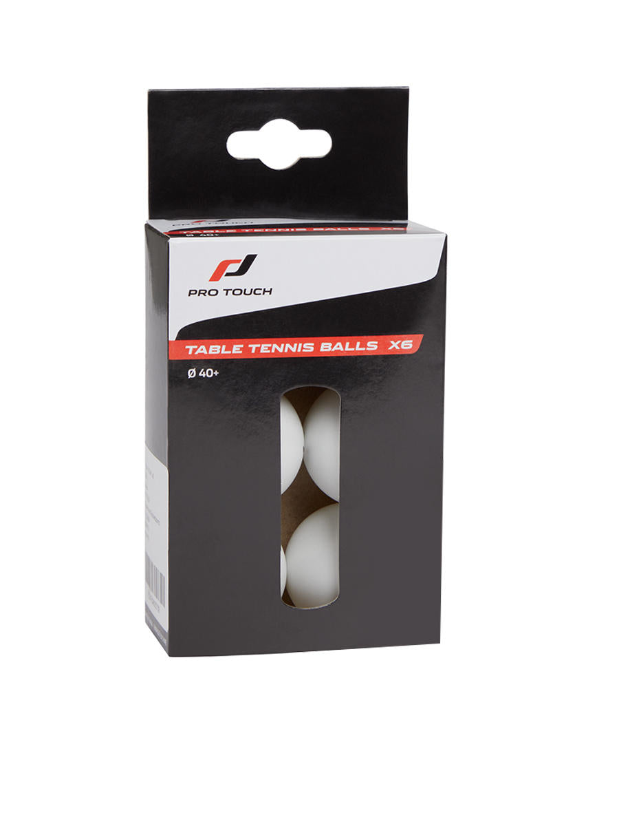 PRO TOUCH Pro Ball 0 Star ลูกปิงปอง (แพ็ค 6 ลูก)