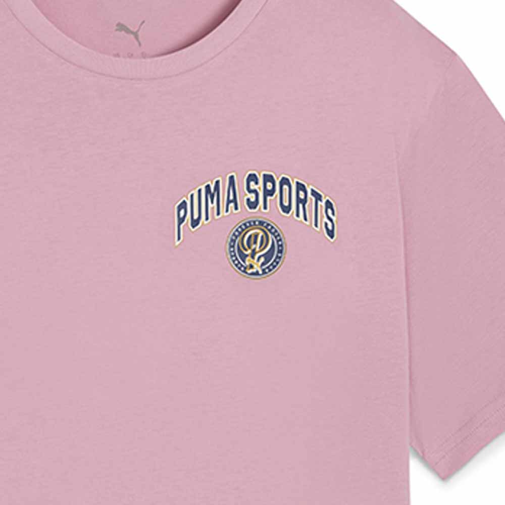 PUMA Wardrobe Essentials Sports Legacy Graphic เสื้อยืดผู้หญิง