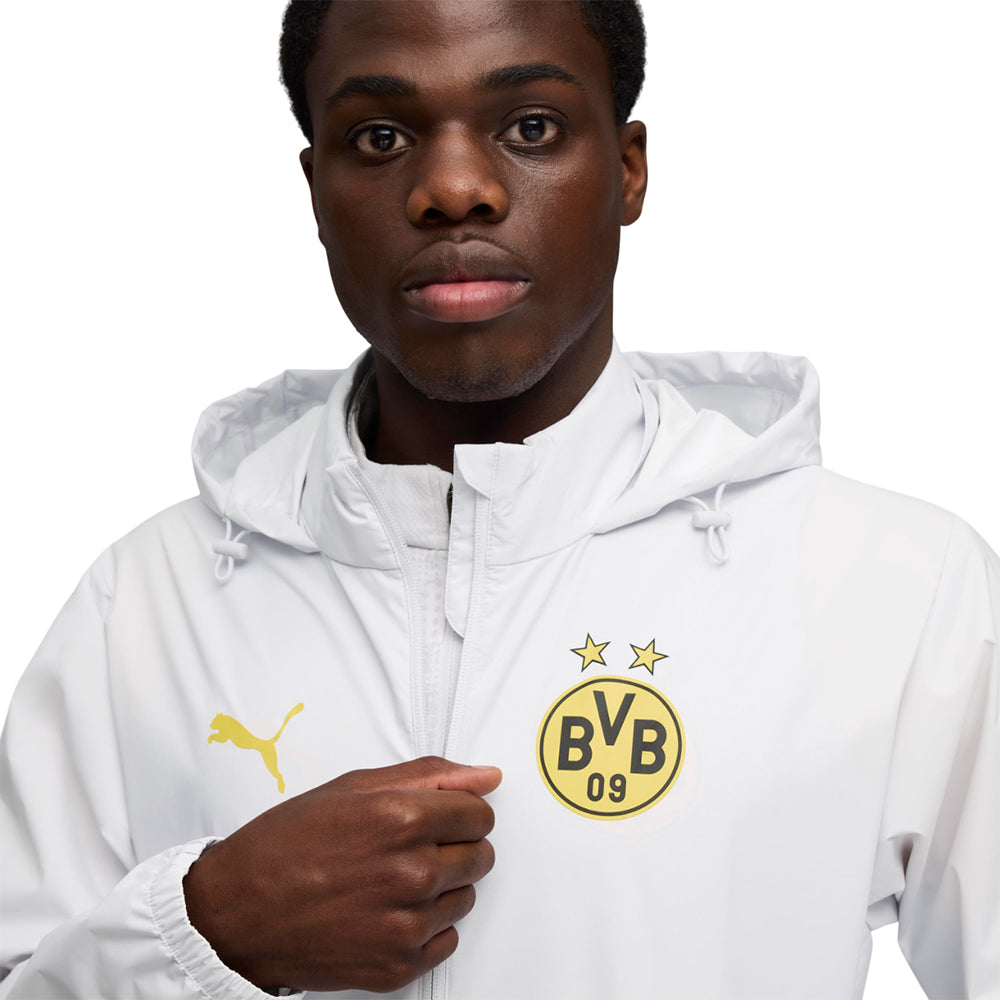PUMA Borussia Dortmund Training All-Weather เสื้อแจ็คเก็ตผู้ชาย