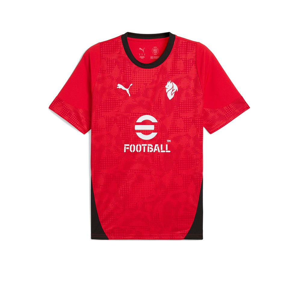 PUMA เสื้อแข่งผู้ชายทีมเอซี มิลาน ชุดฝึกซ้อม ฤดูกาล 2025/26