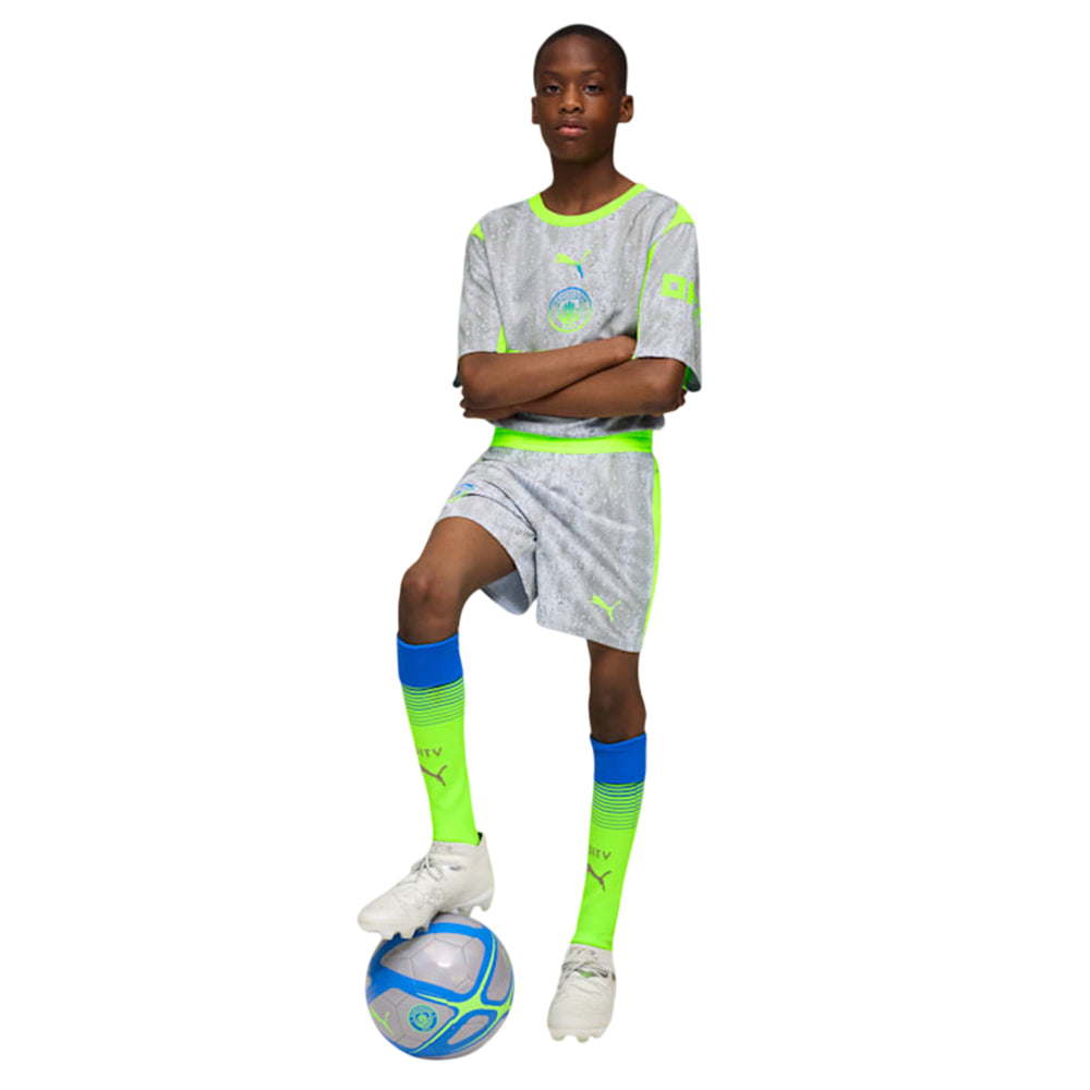 PUMA Boys Manchester City Third 2025/26 Football Shorts - Supersports Thailand Supersports Thailand