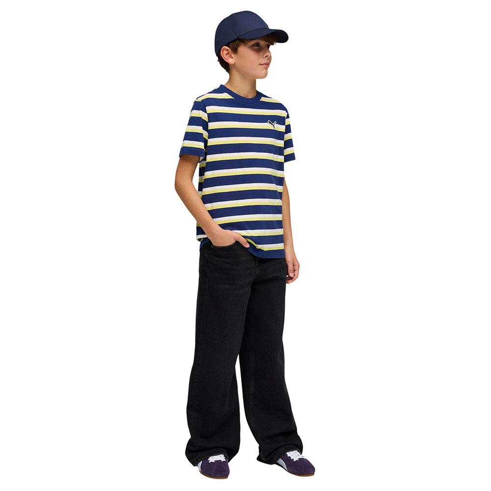 PUMA Essentials Striped Kids T-Shirt Supersports Thailand