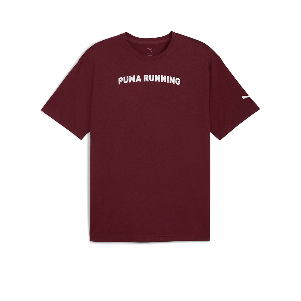 PUMA Run Graphic Oversize เสื้อวิ่งผู้ชาย