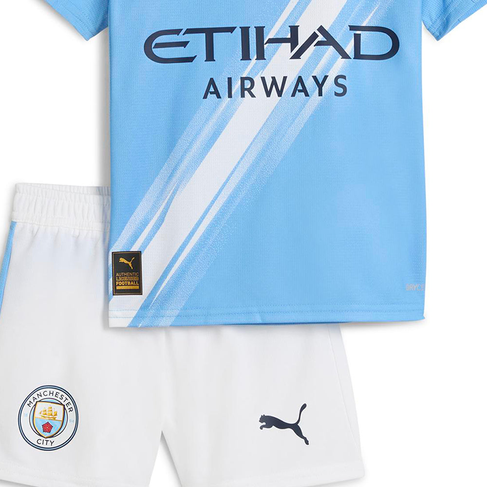 PUMA Boys Manchester City Home 2025/26 Minikit