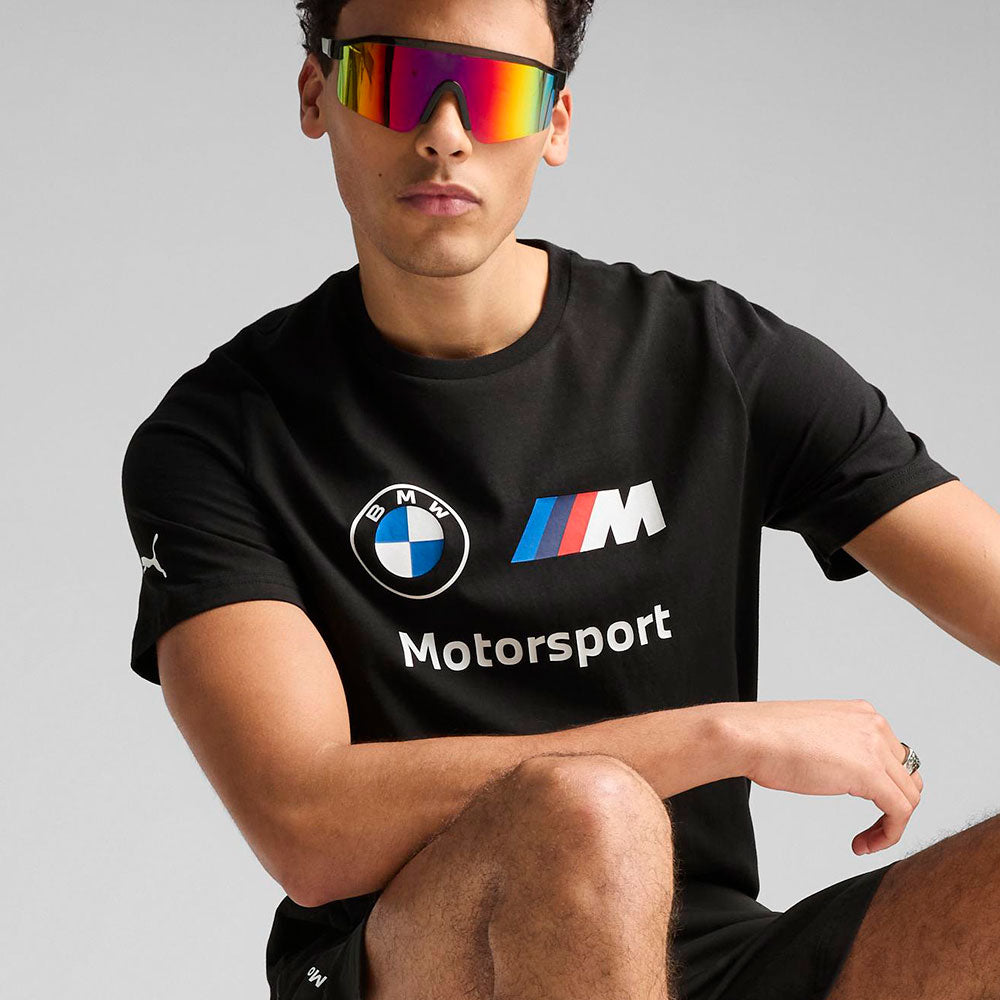 PUMA BMW M Motorsport Essentials Logo เสื้อยืดผู้ชาย