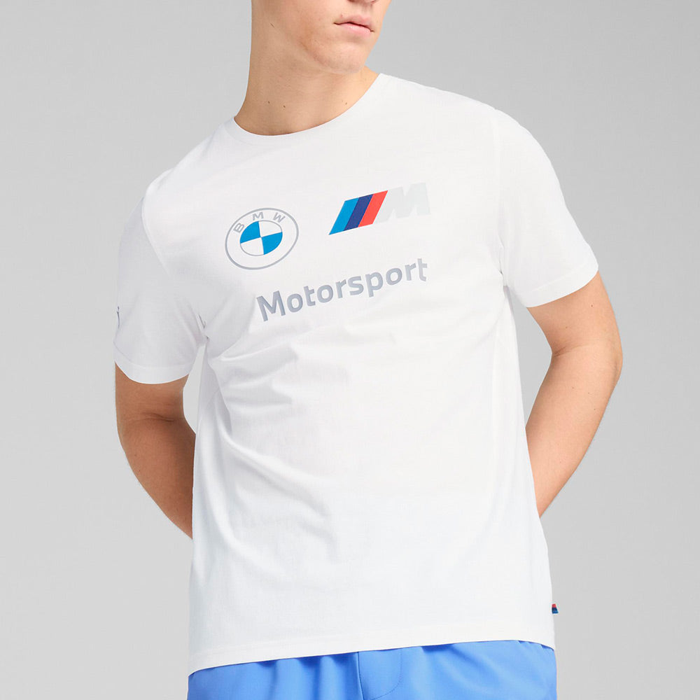 PUMA BMW M Motorsport Essentials Logo เสื้อยืดผู้ชาย