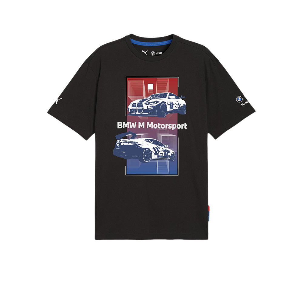 PUMA BMW M Motorsport Block เสื้อยืดผู้ชาย