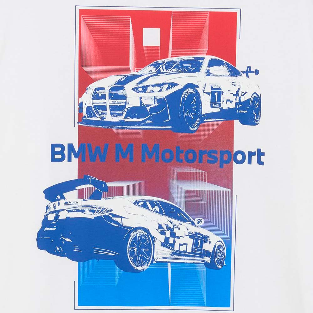 PUMA BMW M Motorsport Block เสื้อยืดผู้ชาย