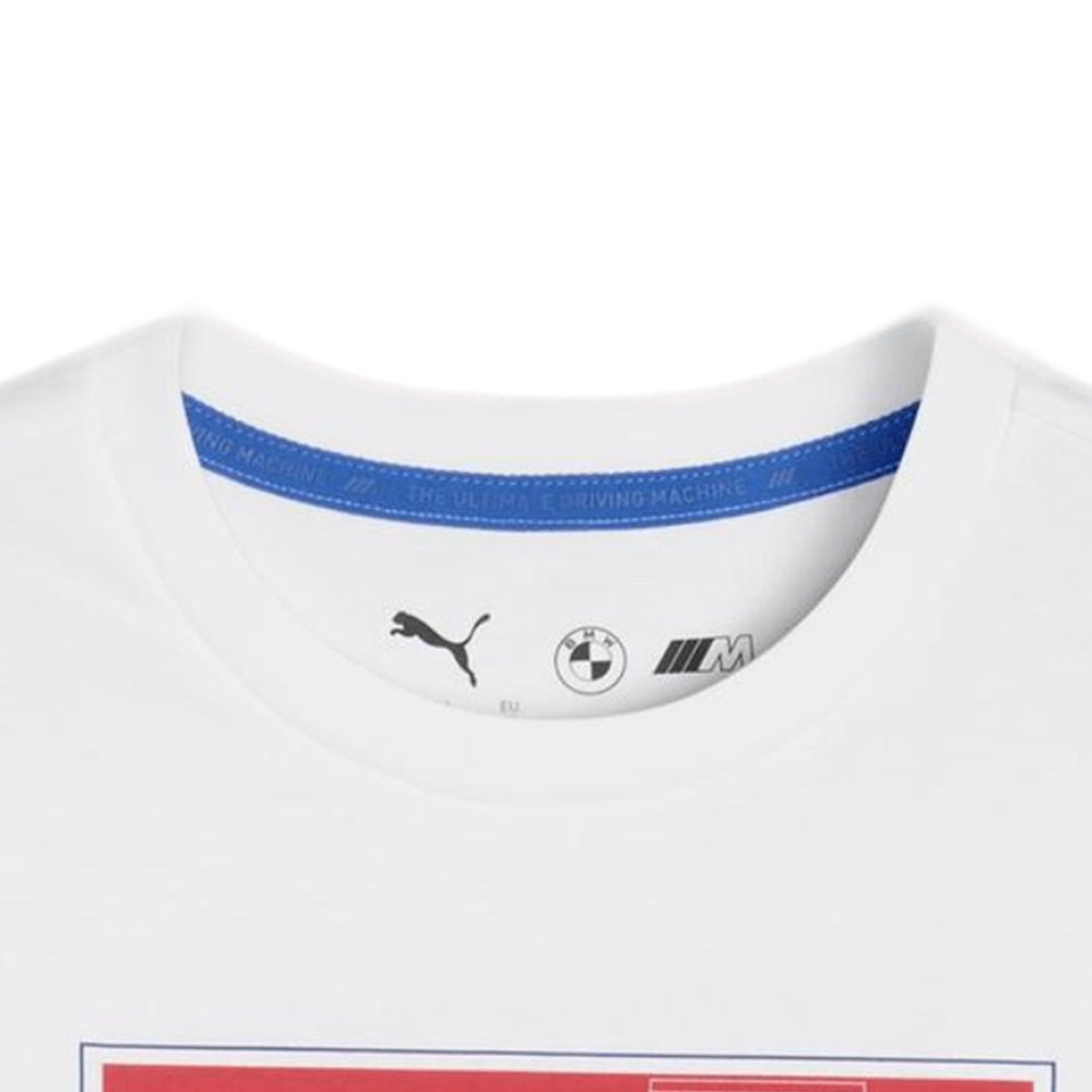 PUMA BMW M Motorsport Block เสื้อยืดผู้ชาย