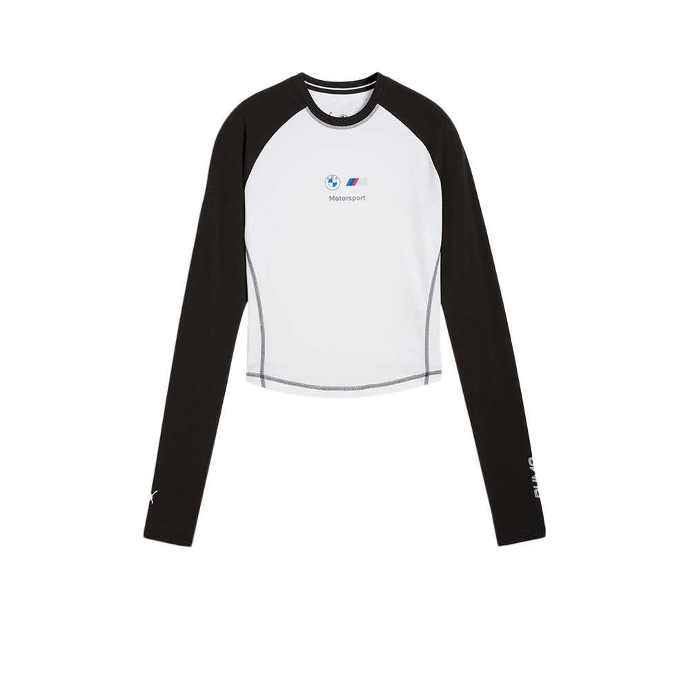 PUMA BMW M Motorsport Baby Doll Long Sleeve Women's T-Shirt