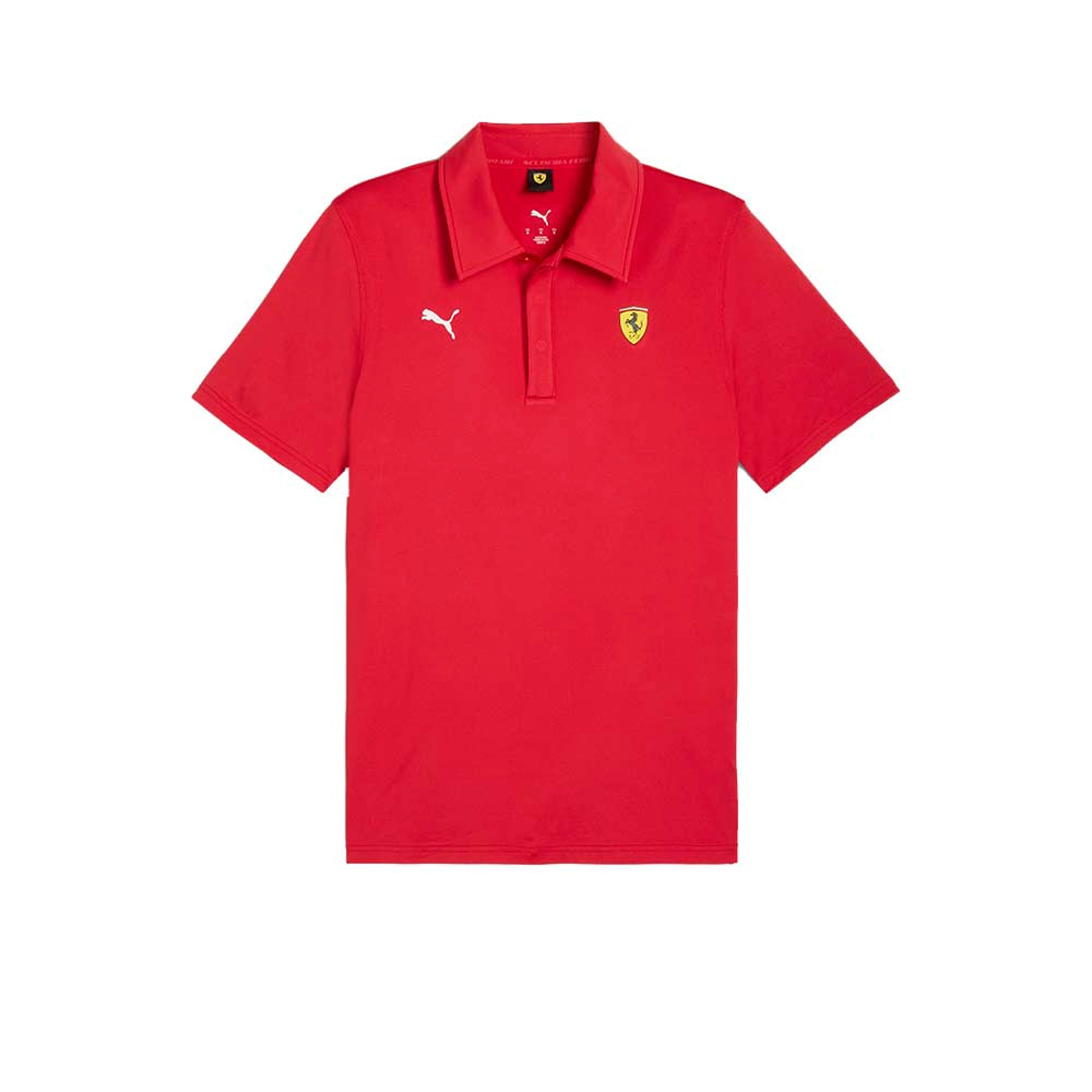 PUMA Scuderia Ferrari Cloudspun Men's Polo Shirt
