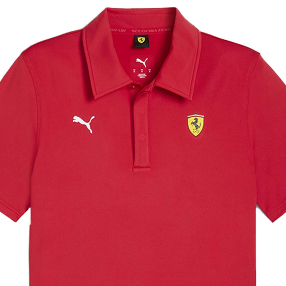 PUMA Scuderia Ferrari Cloudspun Men's Polo Shirt