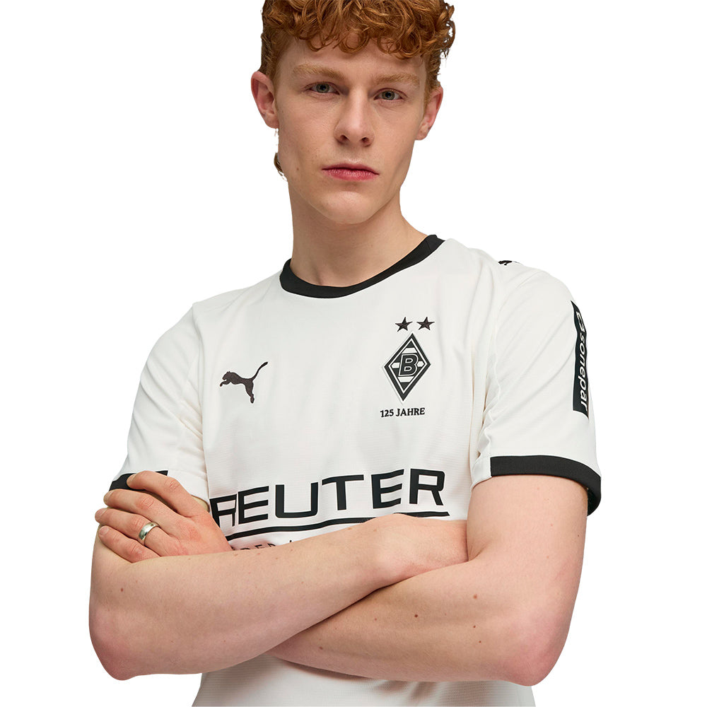 PUMA เสื้อแข่งผู้ชายทีมโบรุสเซีย มุนเช่นกลัดบัค ชุดเหย้า เกรด Replica ฤดูกาล 2025/26