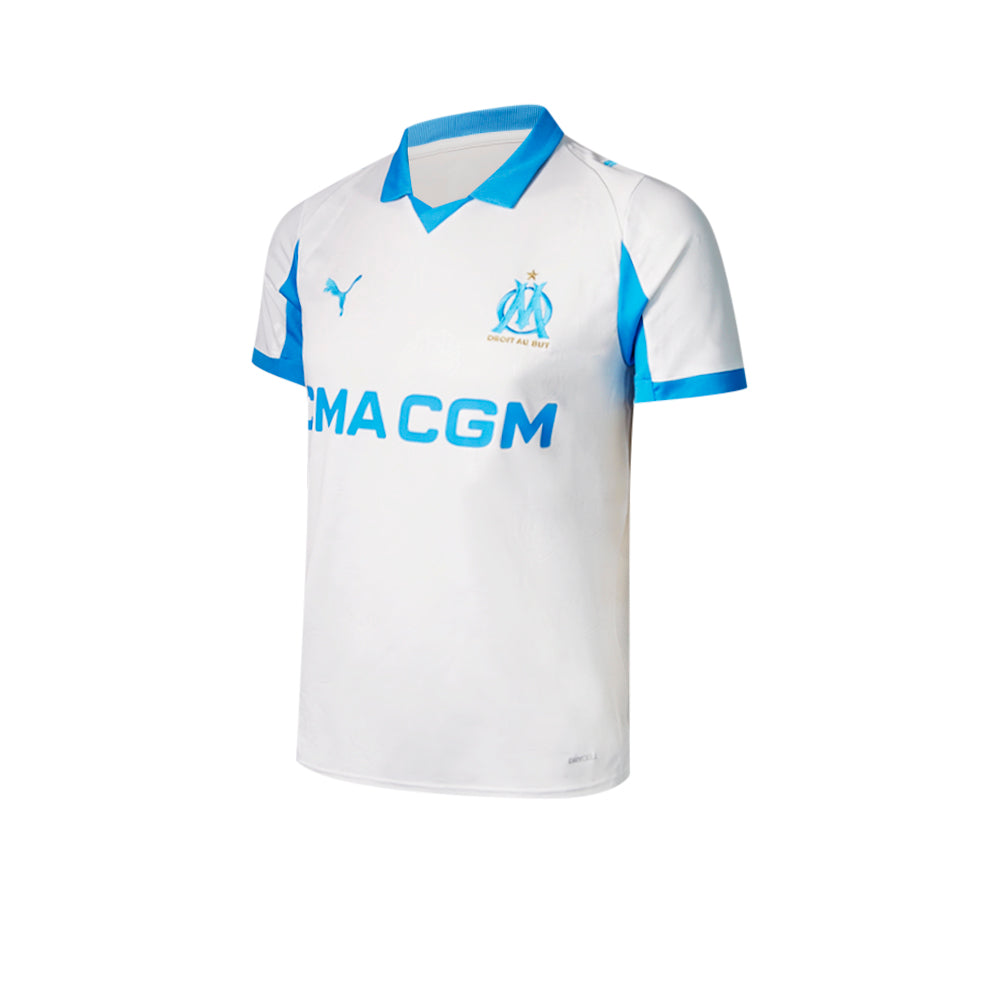 PUMA เสื้อแข่งผู้ชายทีมโอลิมปิก มาร์กเซย ชุดเหย้า เกรด Replica ฤดูกาล 2025/26