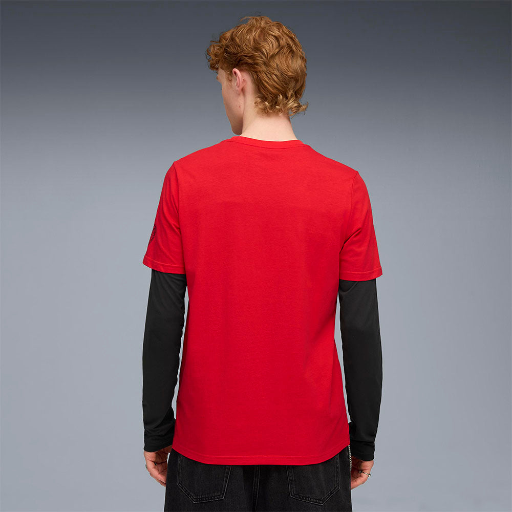 PUMA AC Milan King Logo เสื้อยืดผู้ใหญ่