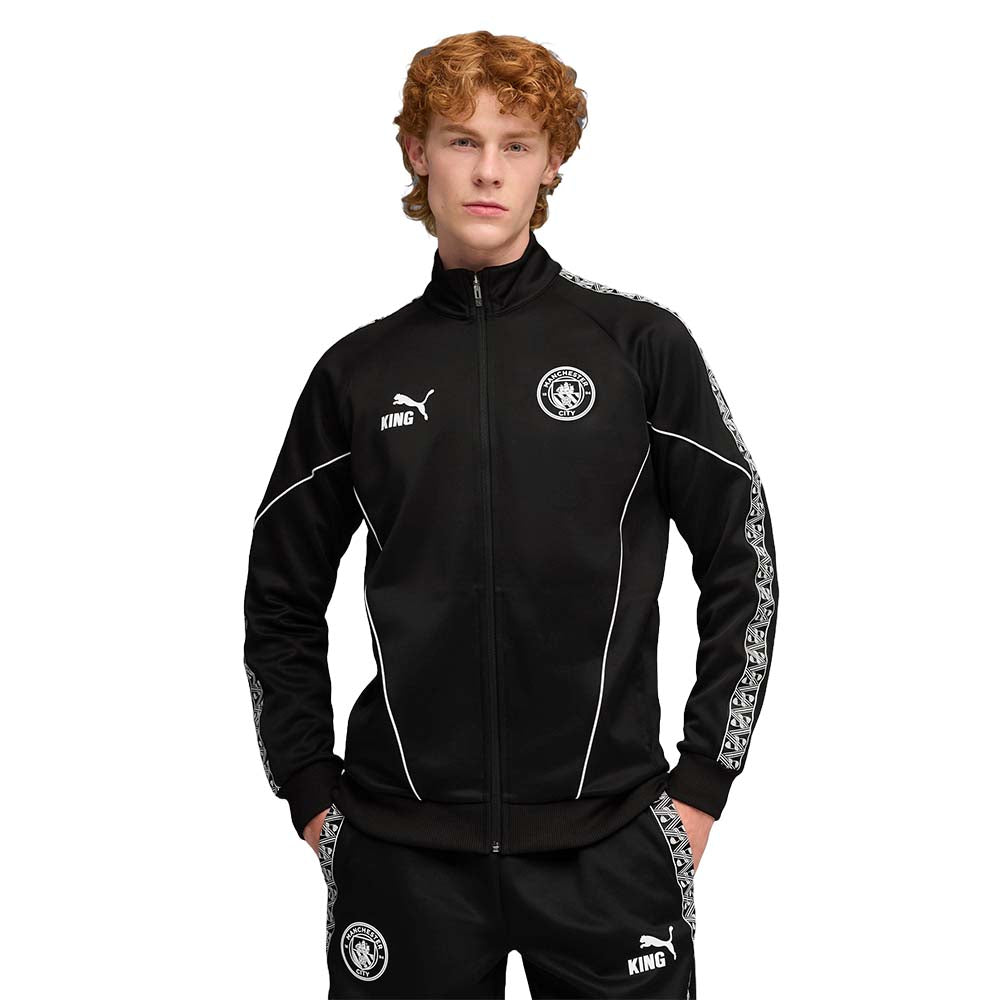 PUMA Manchester City KING Anthem เสื้อแจ็คเก็ตผู้ชาย