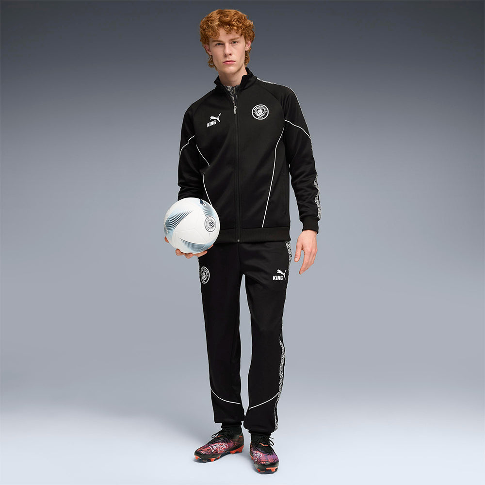 PUMA Manchester City KING Anthem เสื้อแจ็คเก็ตผู้ชาย