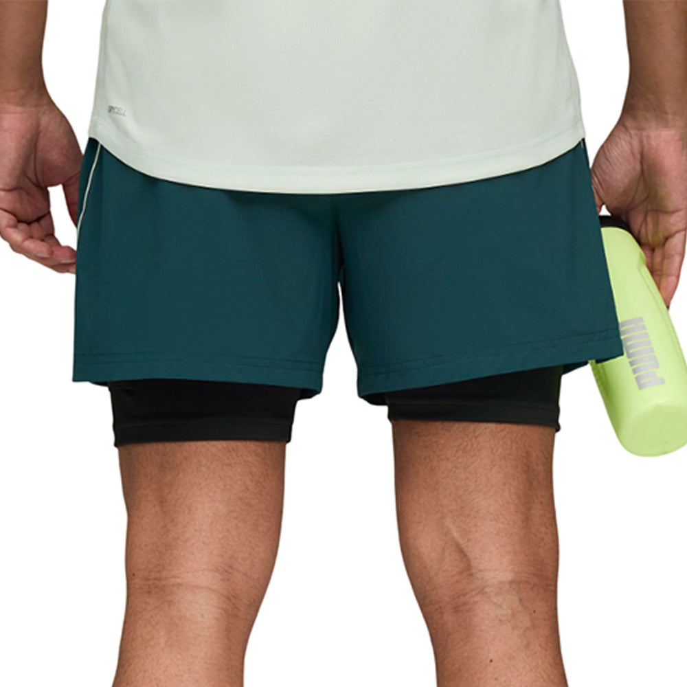 PUMA Velocity 2-in-1 กางเกงออกกำลังกายขาสั้นผู้ชาย
