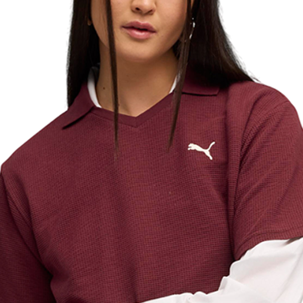PUMA Class Relaxed Polo เสื้อโปโลผู้หญิง
